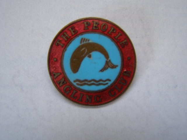Preview of the first image of The People Angling Club badge..