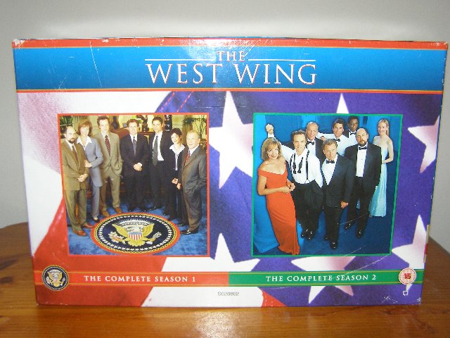 Preview of the first image of VHS set - The West Wing (Incl P&P).