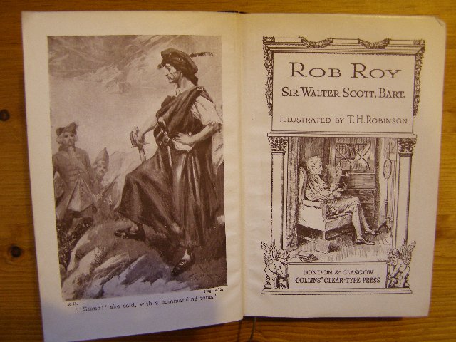 Preview of the first image of Rare book - Rob Roy - Sir Walter Scott (Incl P&P).