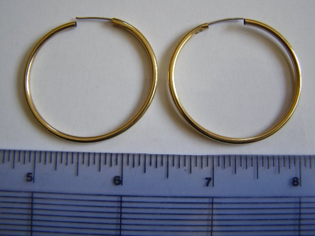 Preview of the first image of Hoop type earrings.