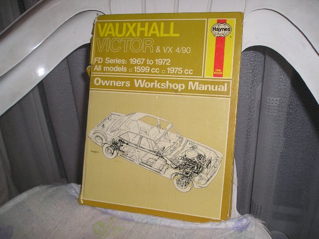 Preview of the first image of WORKSHOP MANUAL(Vauxhall Victor).