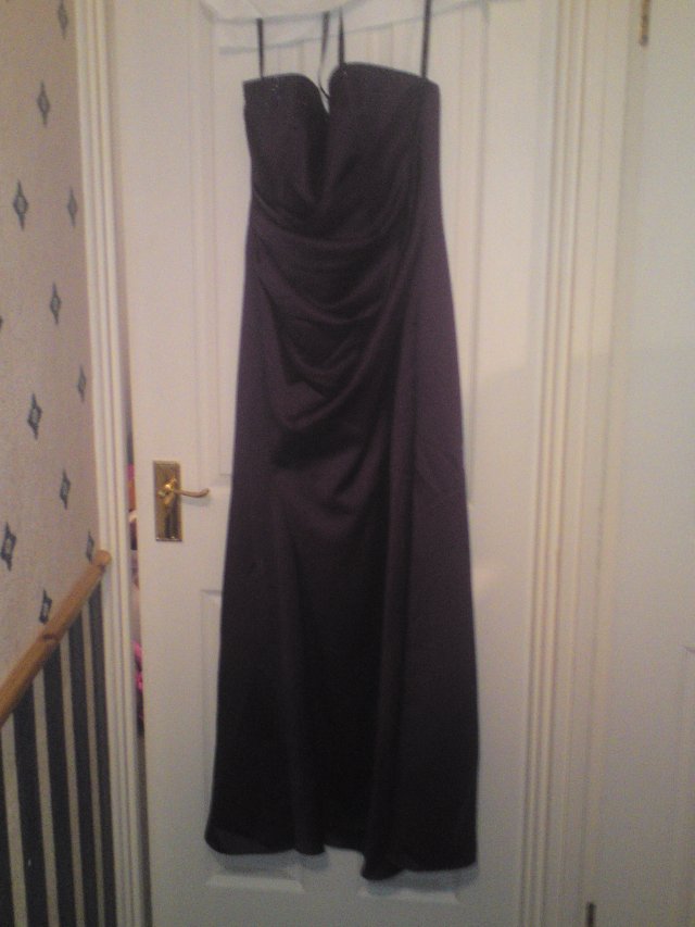 Preview of the first image of 1 Brand New Designer Bridesmaid Dress in size 12.
