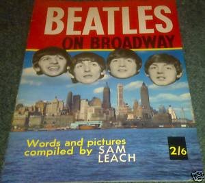 Preview of the first image of THE BEATLES ON BROADWAY MAG ISSUED IN 1964.
