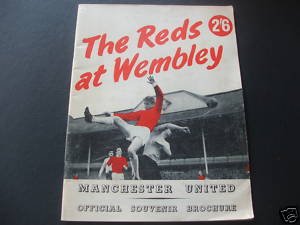 Preview of the first image of MANCHESTER UTD (OFFICIAL BROUCHURE) FAC FINAL  1963.