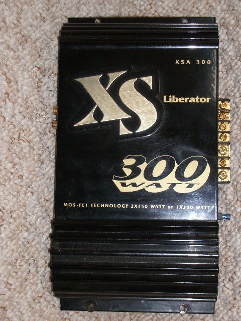 Preview of the first image of XS Liberator XSA 300watt CAR amp.