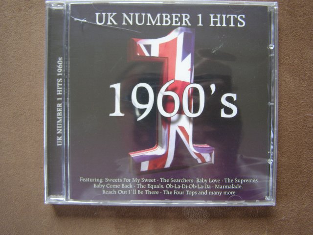 Preview of the first image of CD - UK Number 1 Hits - 1960's  (Incl P&P).