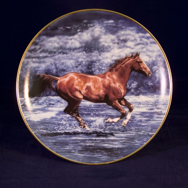 Preview of the first image of Danbury Mint Horse Plates.