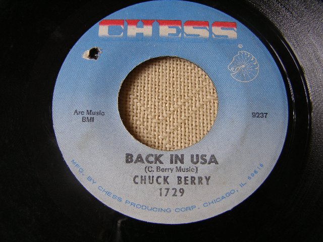 Preview of the first image of Vinyl 45 - Chuck Berry - Memphis, Tenn. (Incl P&P).