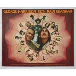 Preview of the first image of George Harrison 1974  Tour Programme Rare.