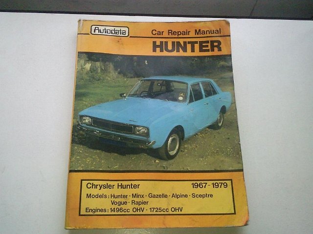 Preview of the first image of HILLMAN HUNTER WORKSHOP MANUAL.