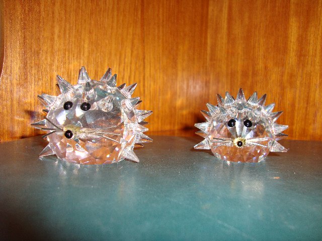 Preview of the first image of Swarovski hedgehogs.