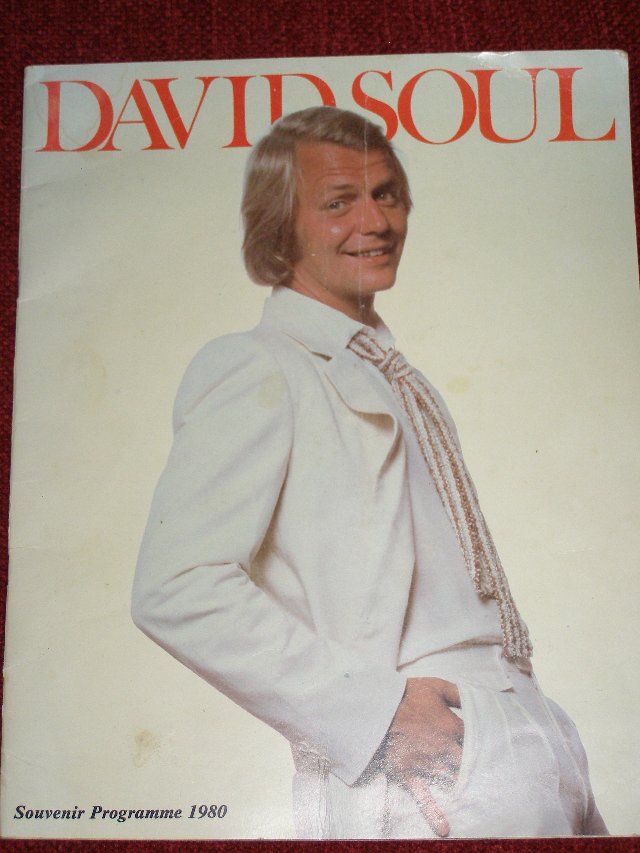 Preview of the first image of David Soul Souvenir programme 1980 (Incl P&P).