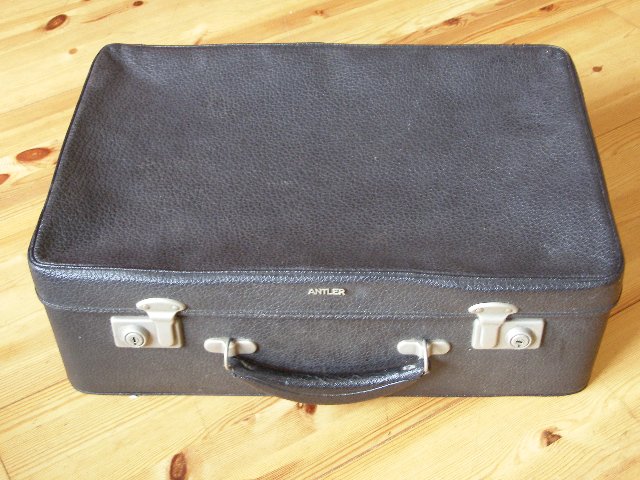 Preview of the first image of Old Antler suitcase Circa 50/60,s (Incl P&P).