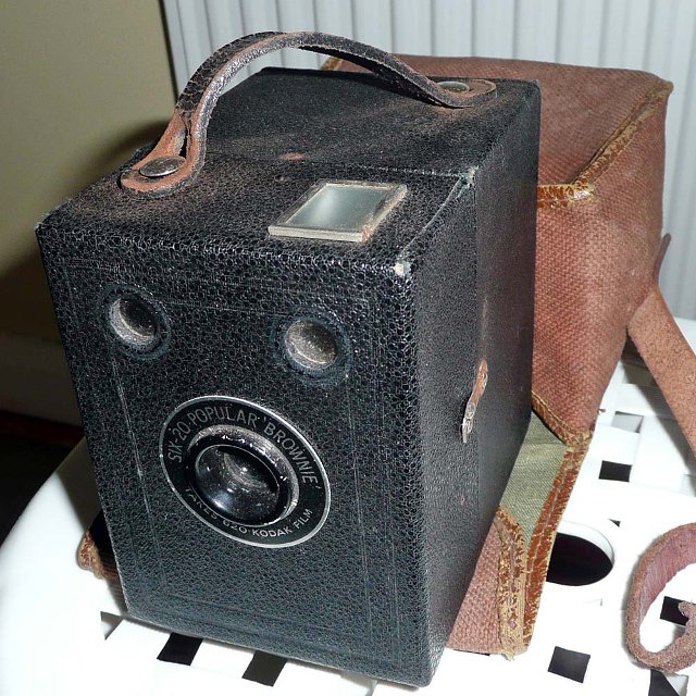 Preview of the first image of Camera. Brownie SIX 20 Box Camera.