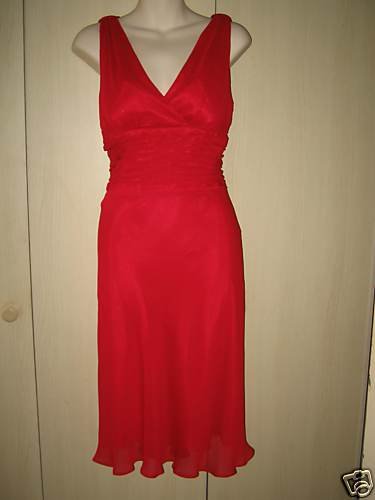 Preview of the first image of Red Marilyn Monroe Evening Gown by South Size 10 BRAND NEW.