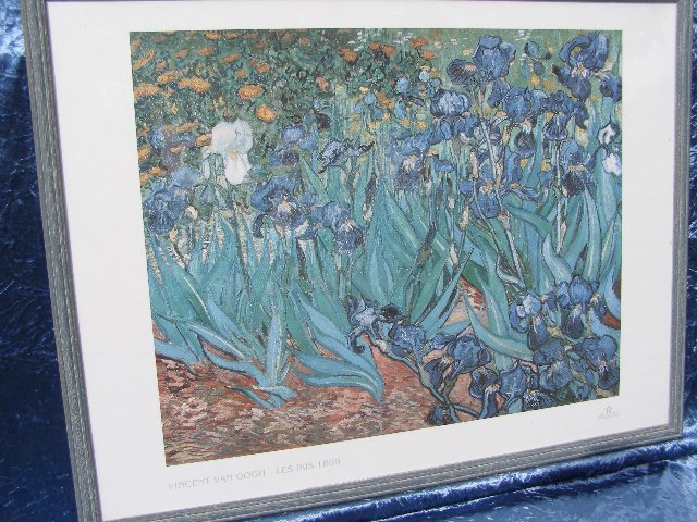 Preview of the first image of Picture / Print - Les Iris - Van Gogh.