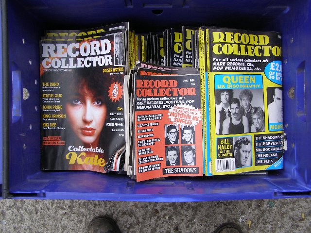 Preview of the first image of Record collector magazines (Incl P&P).