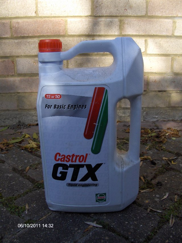 Preview of the first image of Engine Oil Castrol GTX 15 w 50 - 5 litres.