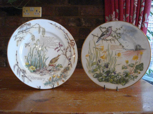 Preview of the first image of Collectors Plates, Month Plates.