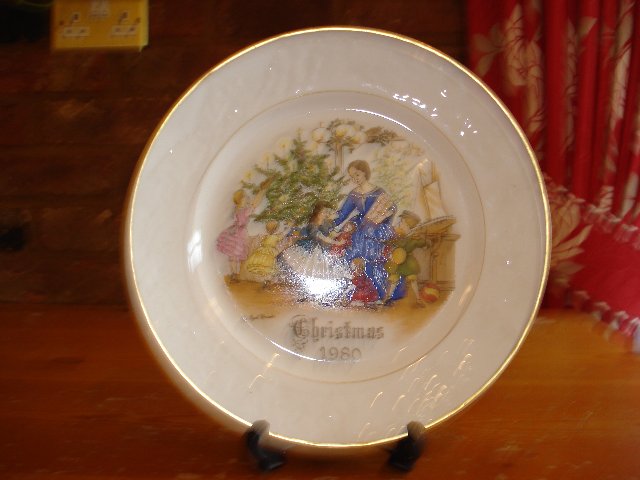 Preview of the first image of Collectors Plate 'Christmas 1980'.