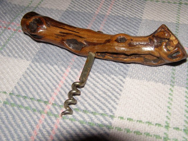 Preview of the first image of Driftwood corkscrew (Incl P&P).