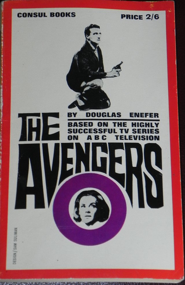Preview of the first image of 1963 AVENGERS NOVEL.