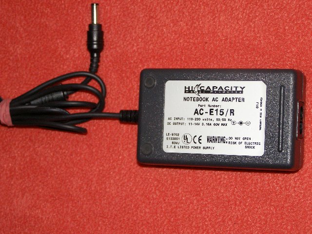 Preview of the first image of AC-E15R AC Adapter (Incl P&P).