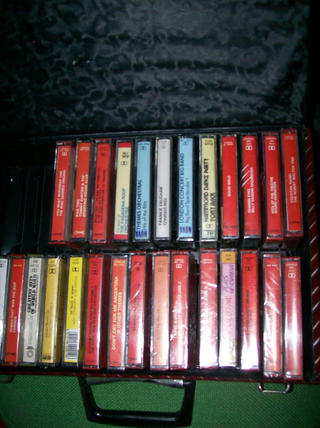 Preview of the first image of 27 Pre-recorded tapes (cassettes) to choose from..