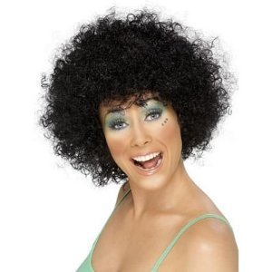 Image 2 of Black Afro wig (Incl P&P)