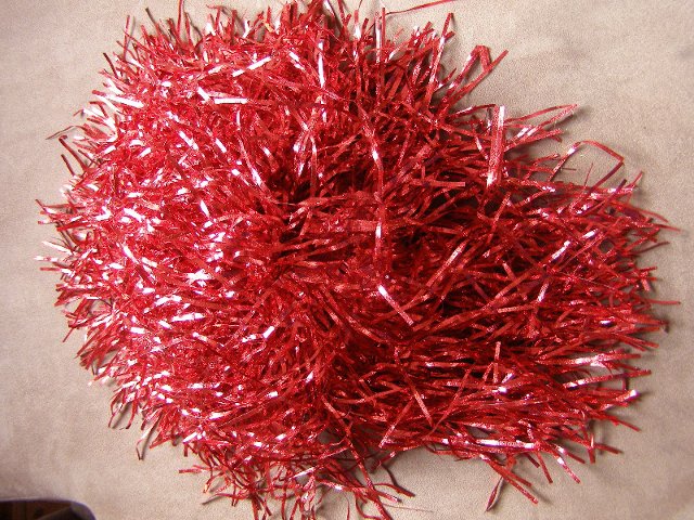 Image 2 of Red Tinsel Wig (Incl P&P)