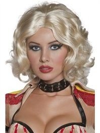 Image 2 of Blonde Curly wig. (Incl. P&P)