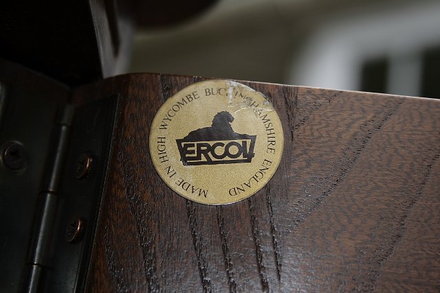 Image 8 of ERCOL GOLDEN DAWN T.V. VIDEO CABINET CUPBOARD HI-FI UNIT.
