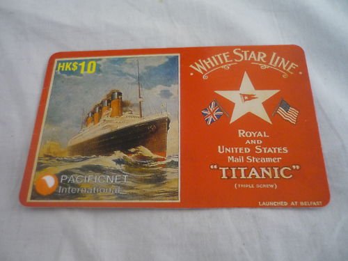 Preview of the first image of Titanic Collectable Phonecard.