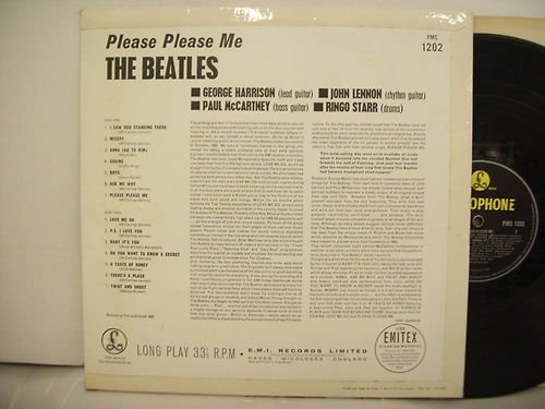 Image 2 of Beatles Please Please Me LP Mono Y/B Label