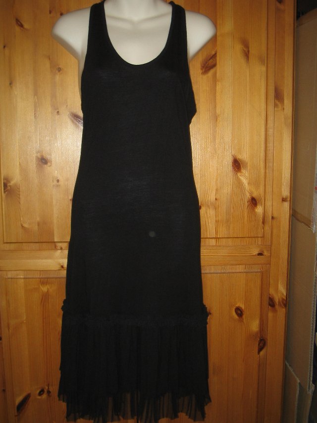 Image 2 of Black Cocktail/ Dance / Salsa Dress UK10-12 New RRP £40