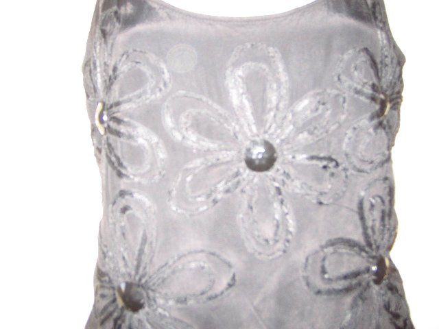 Image 2 of ZYGOT Black Crepe Daisy Button Top & Skirt UK 10-12
