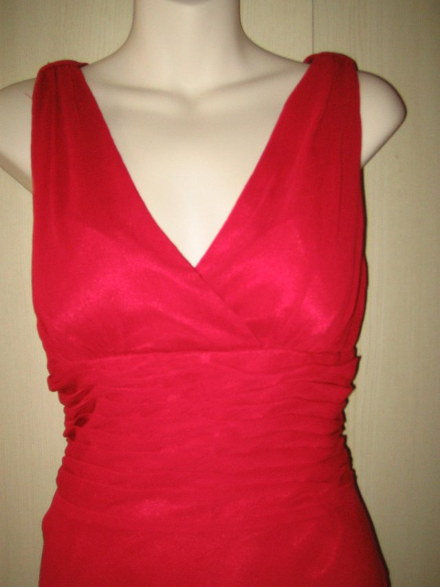 Image 2 of Red Marilyn Monroe Evening Gown by South Size 10 BRAND NEW