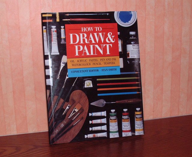 Preview of the first image of Beautiful hardback art book 'How to Draw & Paint' (As new).