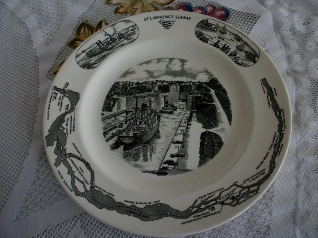 Preview of the first image of Manchester Liners Wedgewood Comm Plate Rare St Lawrence.