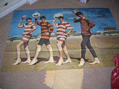 Preview of the first image of Beatles Original Reveille Poster 1964.