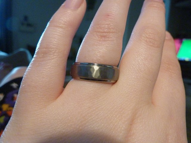Preview of the first image of Men's Titanium Ring (brand new in box).