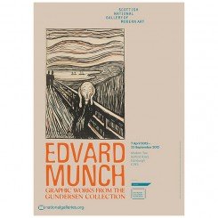 Preview of the first image of Edvard Munch Exhibition Poster ''The Scream''.