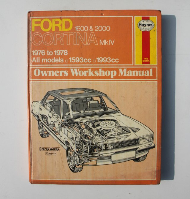 Preview of the first image of FORD CORTINA MK 1V MANUAL.