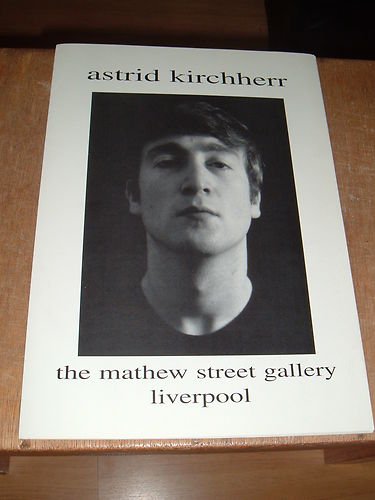 Preview of the first image of John Lennon Orig Invite of Photos by Astrid Kirchherr  2001.