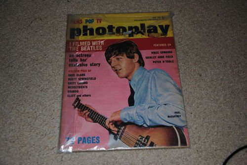 Preview of the first image of Paul McCartney Photoplay Magazine 2/- 1964.