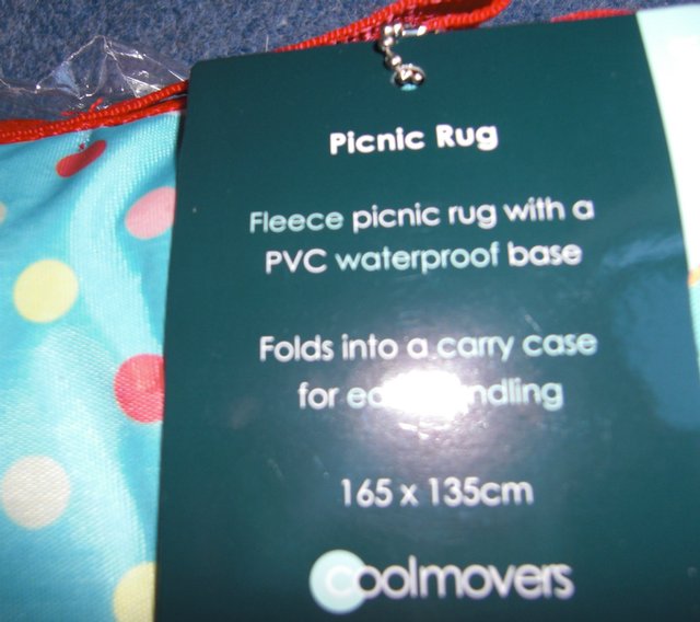 Preview of the first image of Kitchen Craft Picnic Blanket.