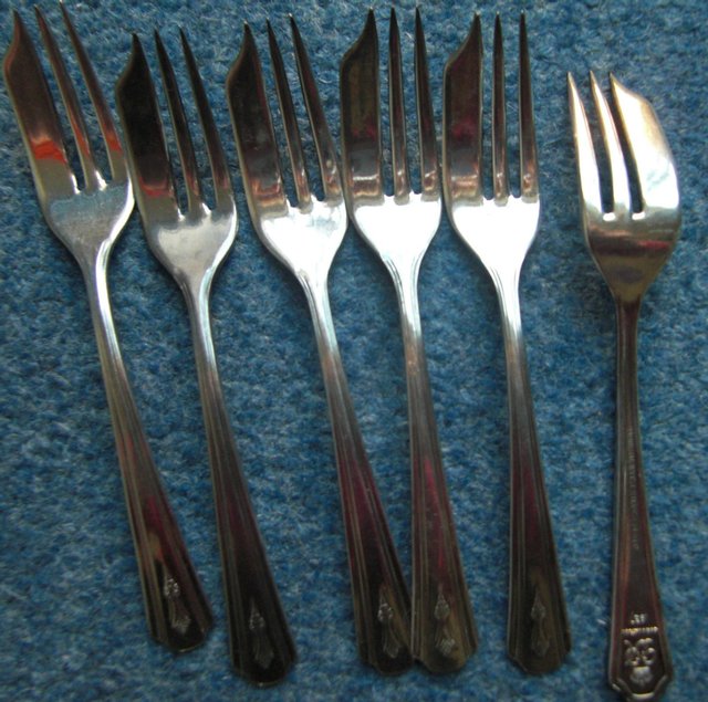 Image 2 of Collectable King George VI Coronation Cake Forks