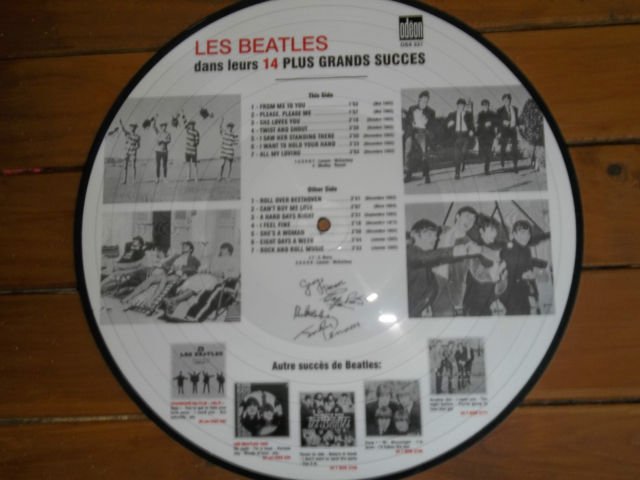 Image 2 of Beatles Dans Leurs 14 Plus Grands Succes Picture Disc