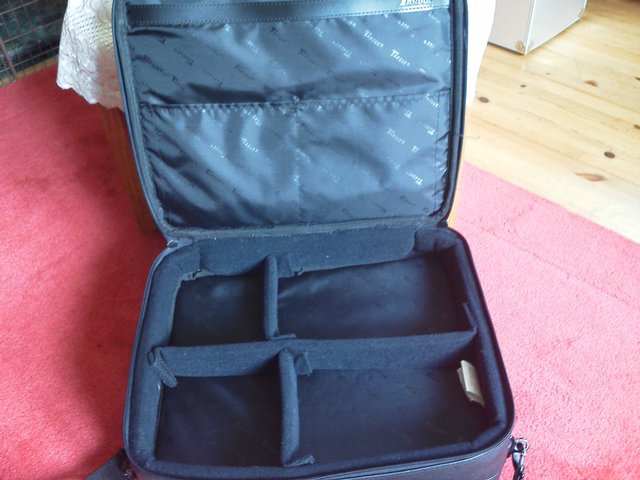 Preview of the first image of Leather Cabin luggage for tablets (Incl P&P).