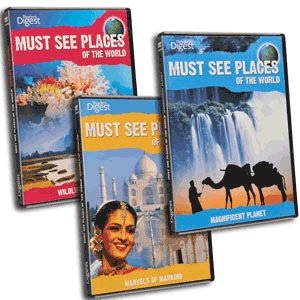 Preview of the first image of Readers Digest  DVD- Must See Places Of The World.